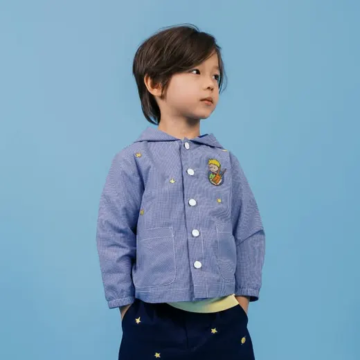 My Little Korner promotion poster: 60% off Vauva x Le Petit Prince collection items during Golden Week, plus tiered spend-and-save offers.